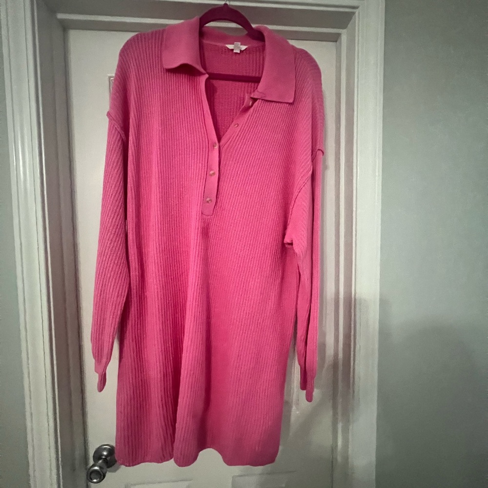 Soft sweater dress, lightweight, NWOT
